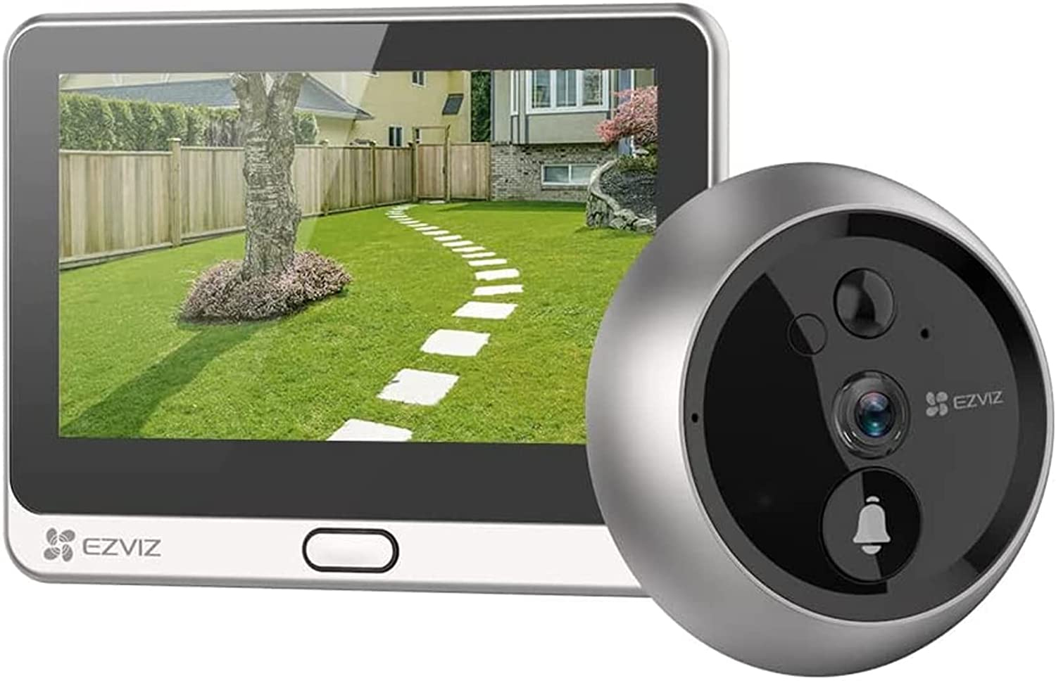 EZVIZ DP2C video samtalesystem 2 MP 10,9 cm (4.3") Sølv