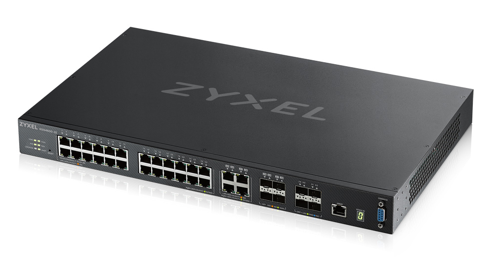 Zyxel XGS4600-32 Administreret L3 Gigabit Ethernet (10/100/1000) Sort