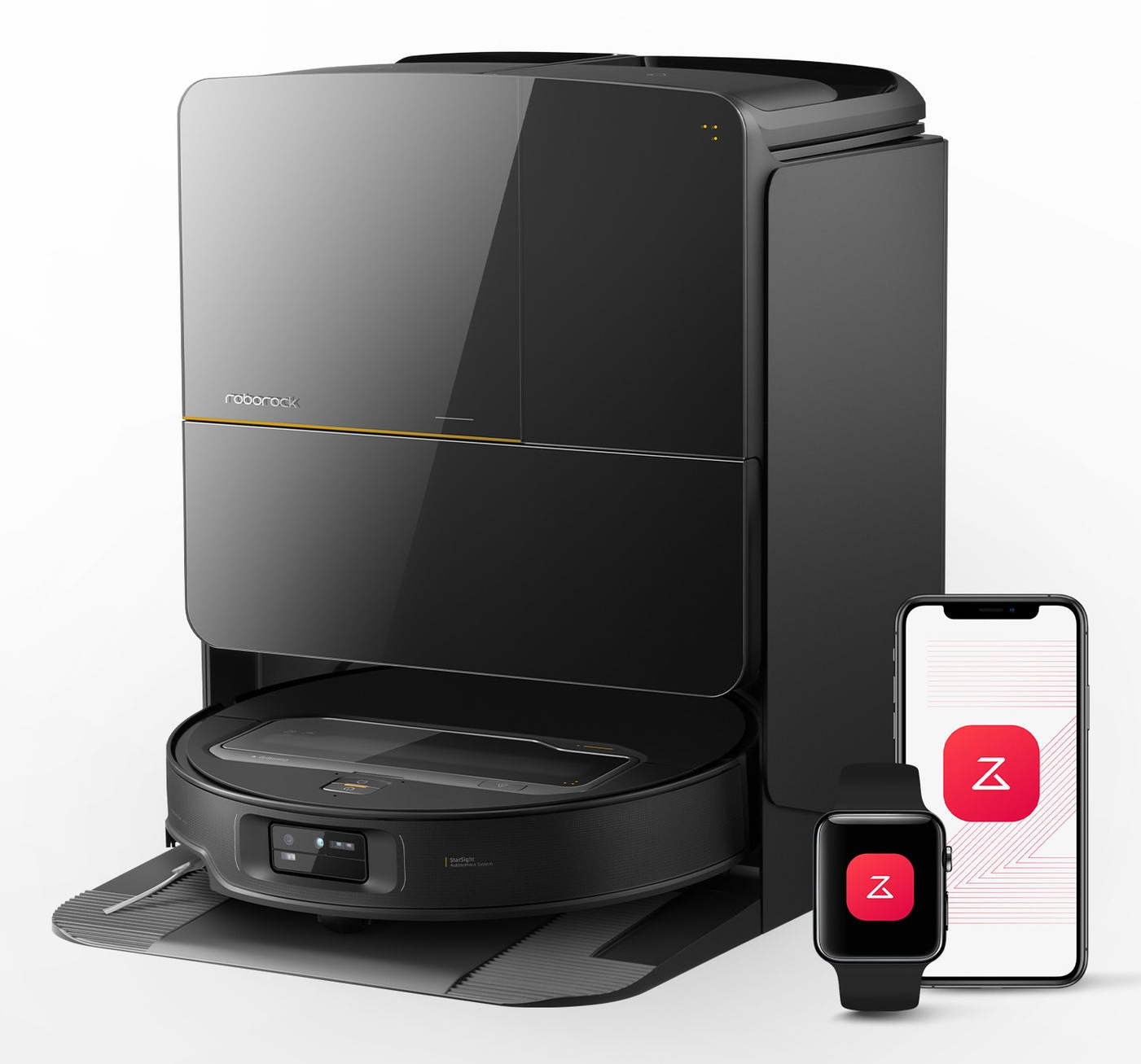 Roborock Saros Z70 0,18 L Sort