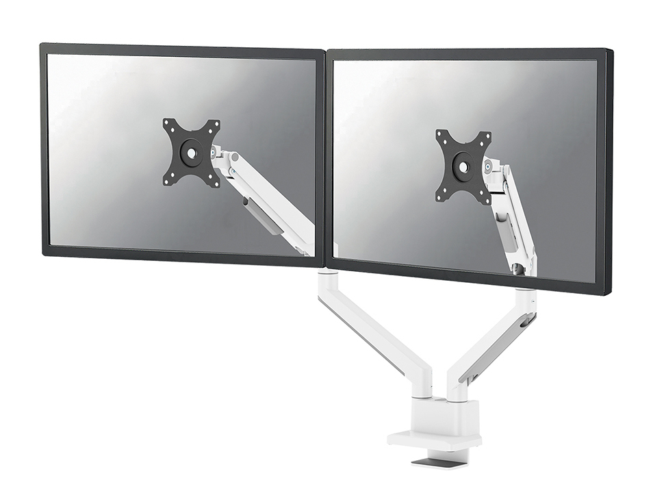 Neomounts DS70-250WH2 skærmbeslag og -stativer 81,3 cm (32") Skrivebord Hvid