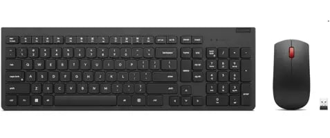 Lenovo 4X31N50722 tastatur Mus inkluderet Universel RF trådløst Sort