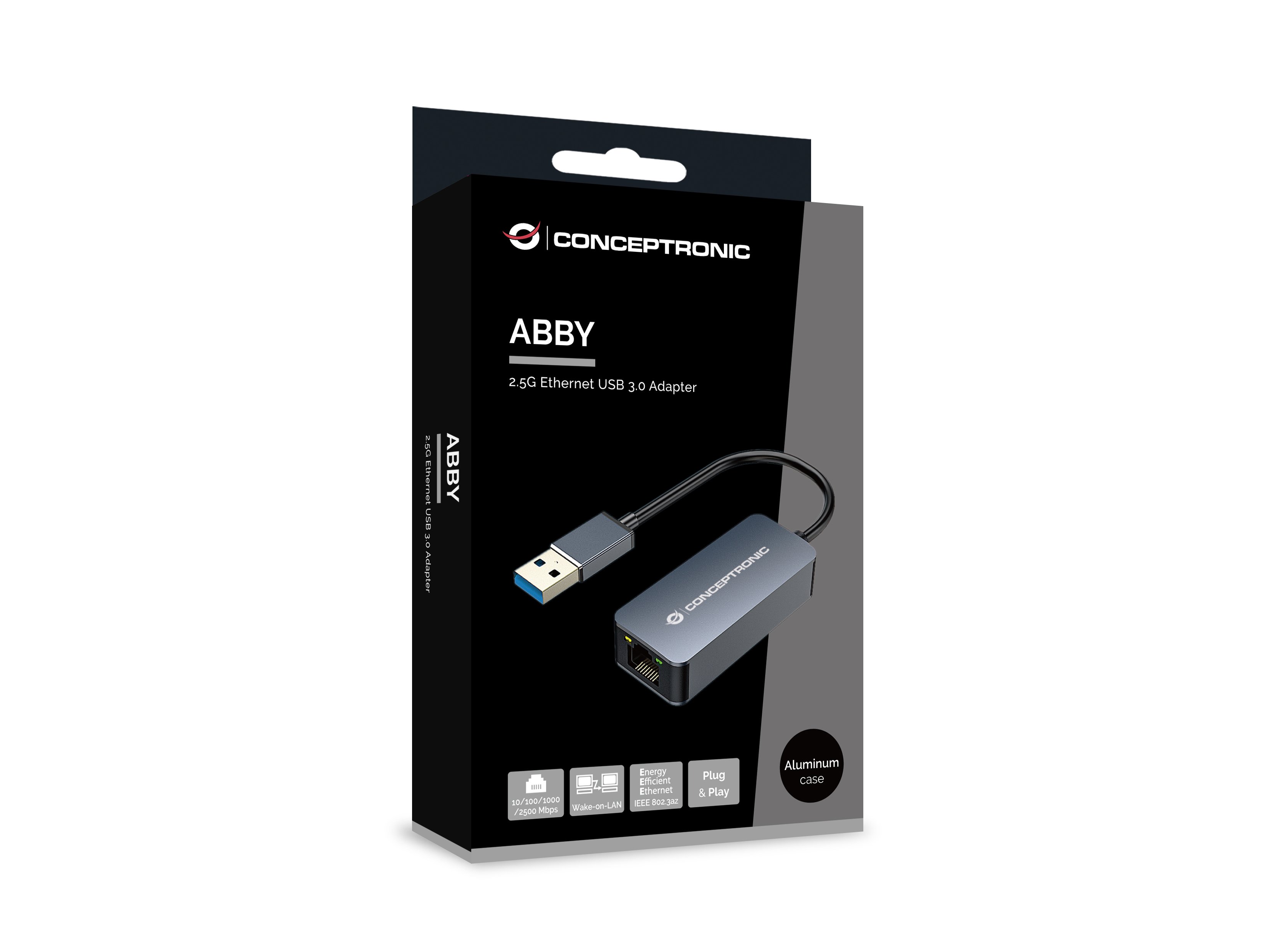 Conceptronic ABBY12G netværkskort Ethernet 2500 Mbit/s