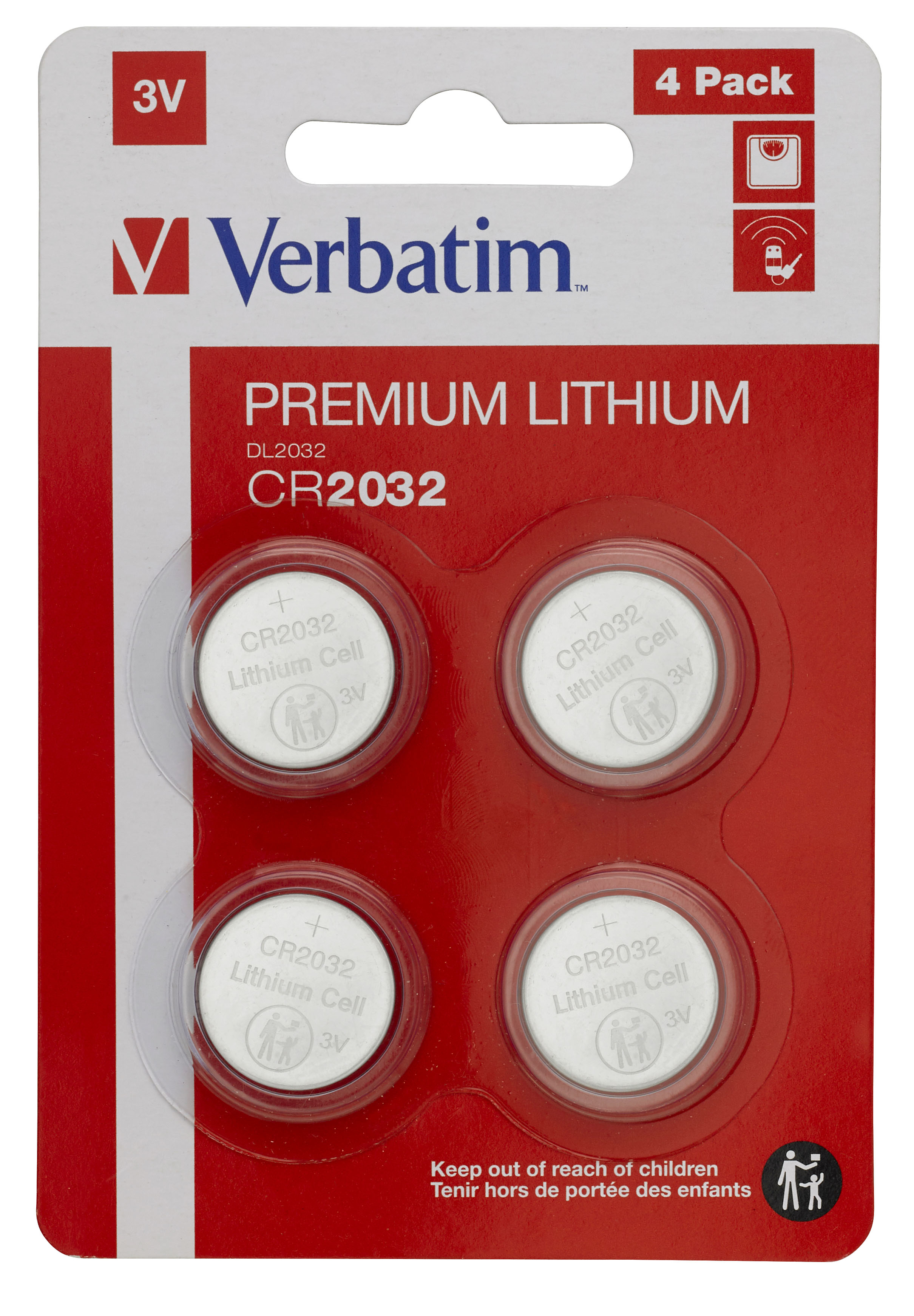 Verbatim CR2032 Engangsbatteri Lithium