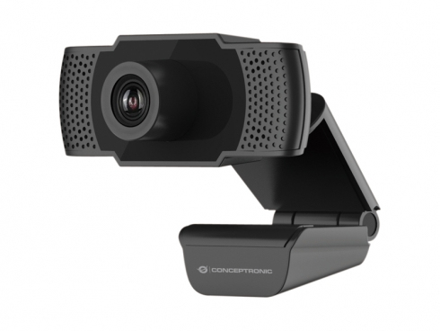 Conceptronic AMDIS webcam 2 MP 1920 x 1080 pixel USB 2.0 Sort