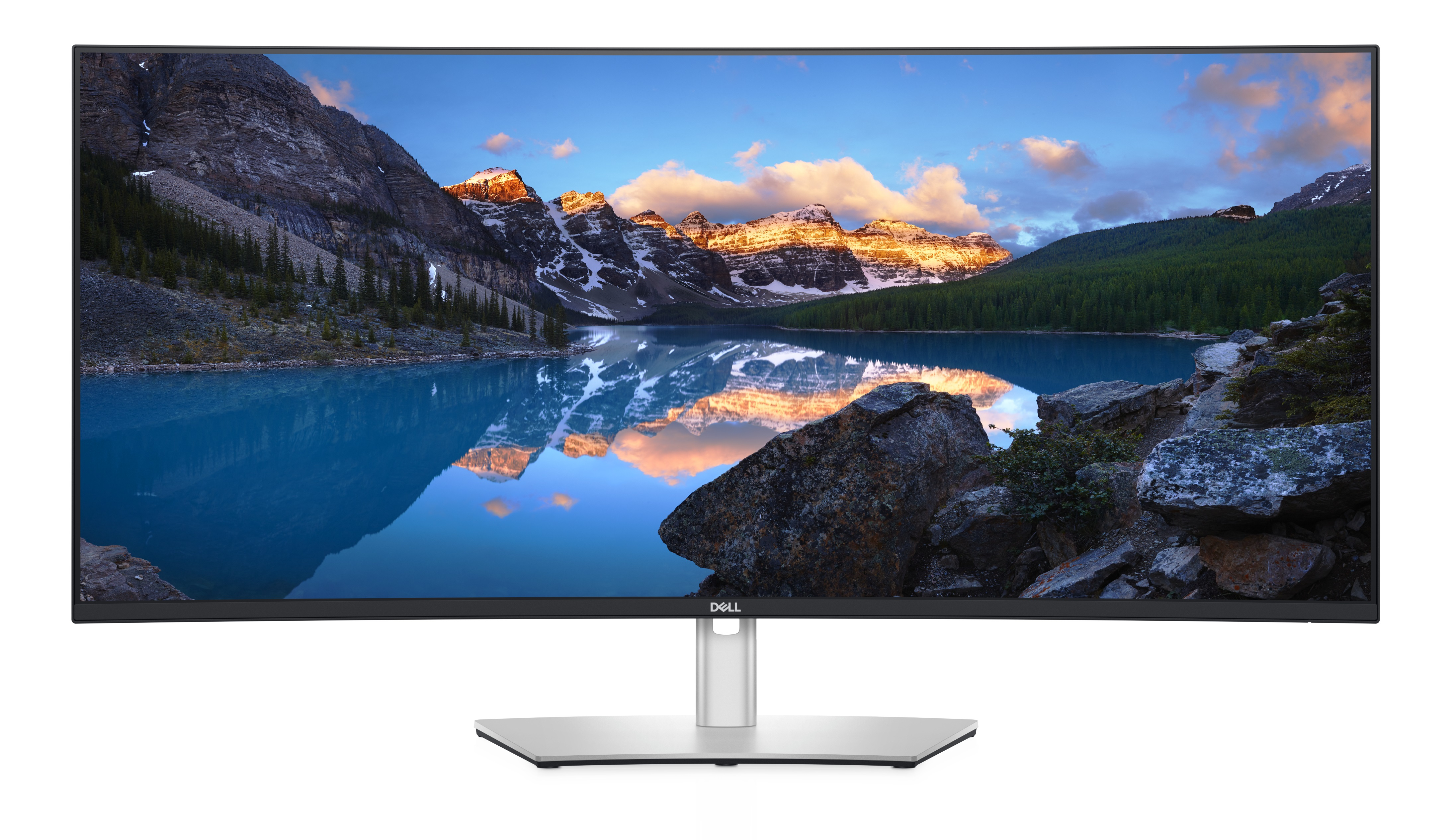 DELL UltraSharp U4021QW LED display 100,8 cm (39.7") 5120 x 2160 pixel 4K DCI LCD Sølv