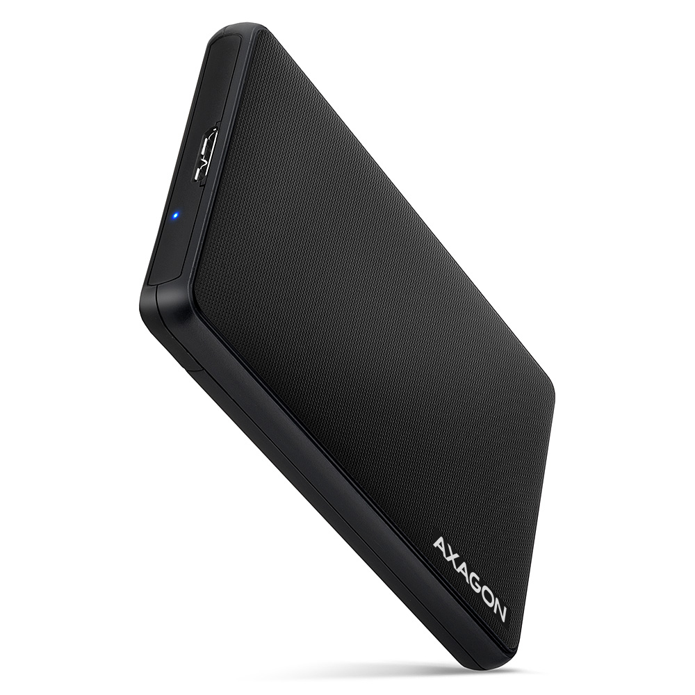 Axagon EE25-SL drevkabinet HDD/SSD kabinet Sort 2.5"