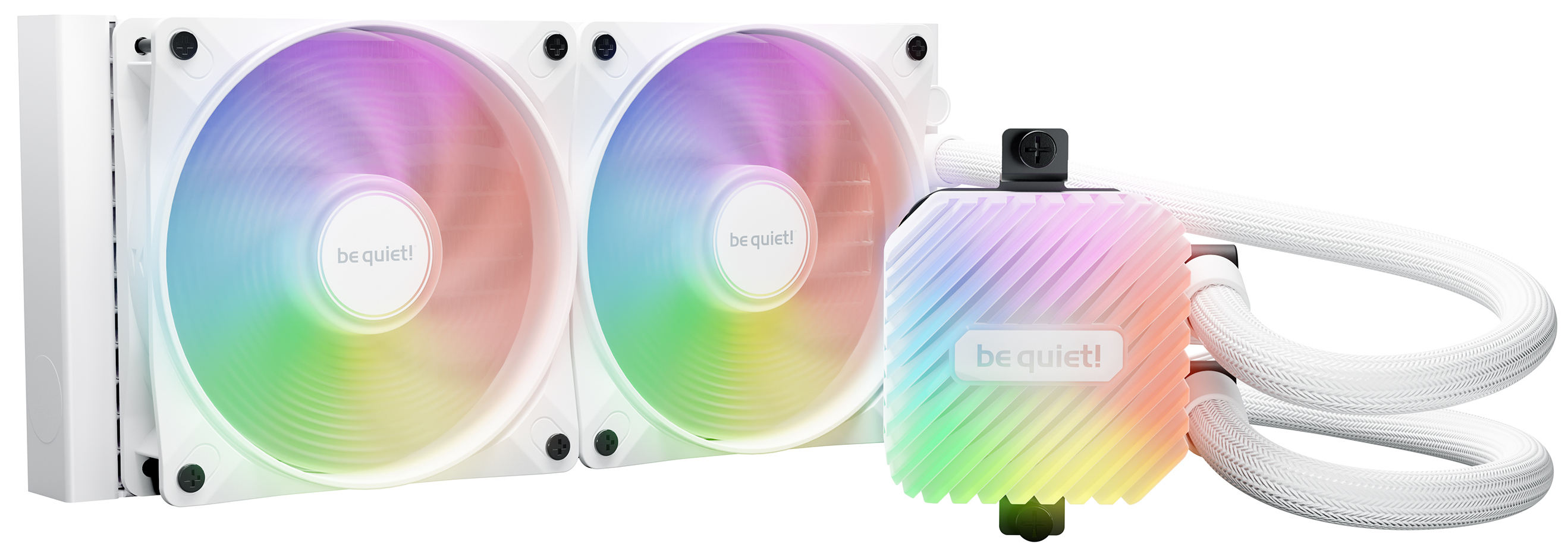 be quiet! LIGHT LOOP 240mm White Processor Alt-i-en væskekøler 12 cm Hvid 1 stk