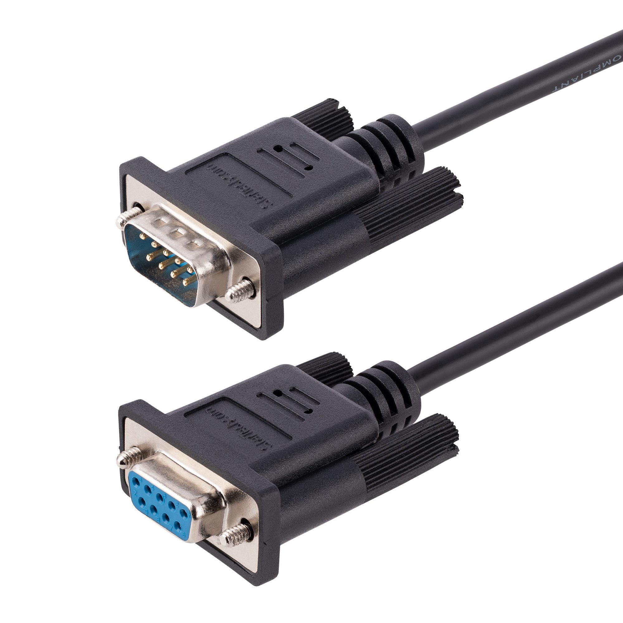 StarTech.com 9FMNM-3M-RS232-CABLE serielkabel Sort DB-9