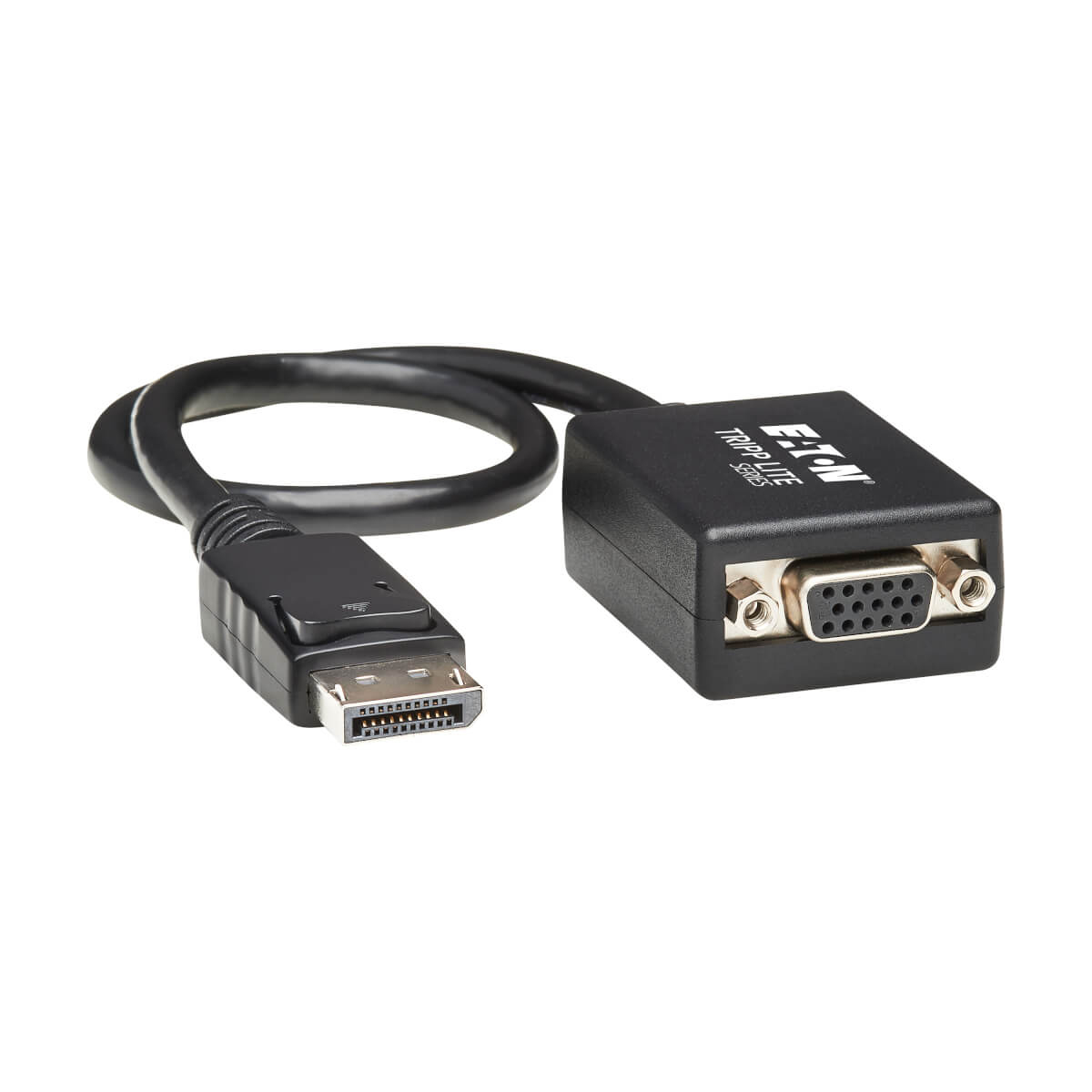 Tripp Lite P134-001-VGA videokabel adapter 0,31 m VGA (D-Sub) DisplayPort Sort