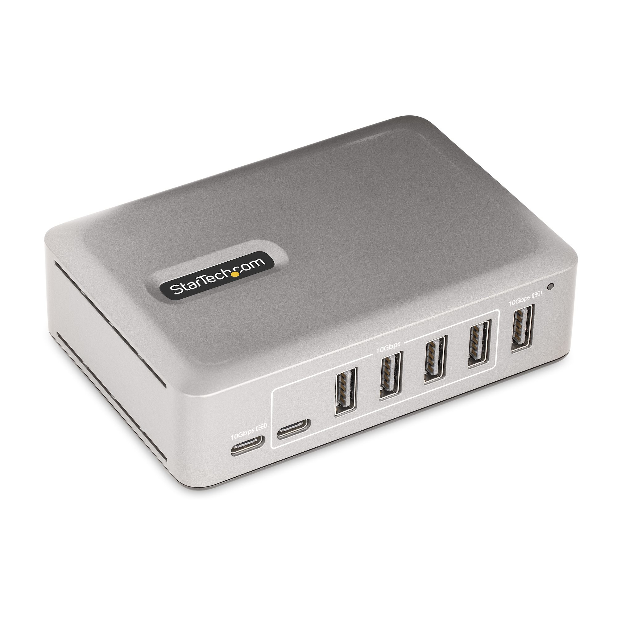 StarTech.com 10G5A2CS-USB-C-HUB interface hub USB 3.2 Gen 2 (3.1 Gen 2) Type-C 10000 Mbit/s Sølv