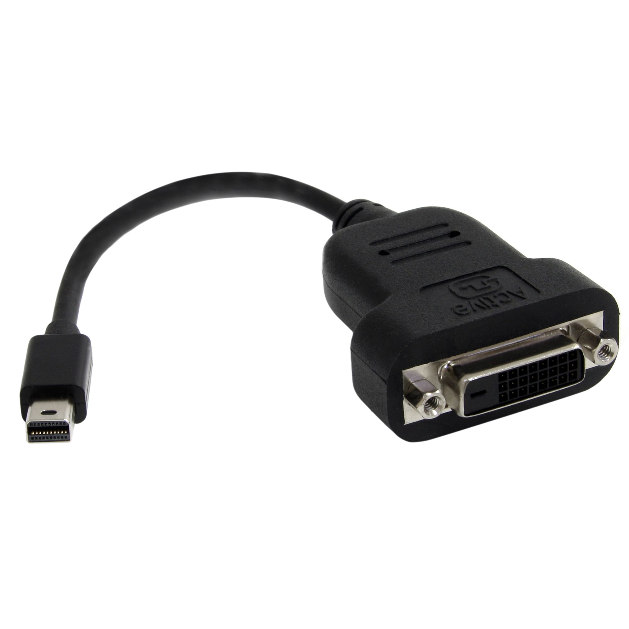 StarTech.com MDP2DVIS videokabel adapter 0,12 m Mini DisplayPort DVI-D Sort