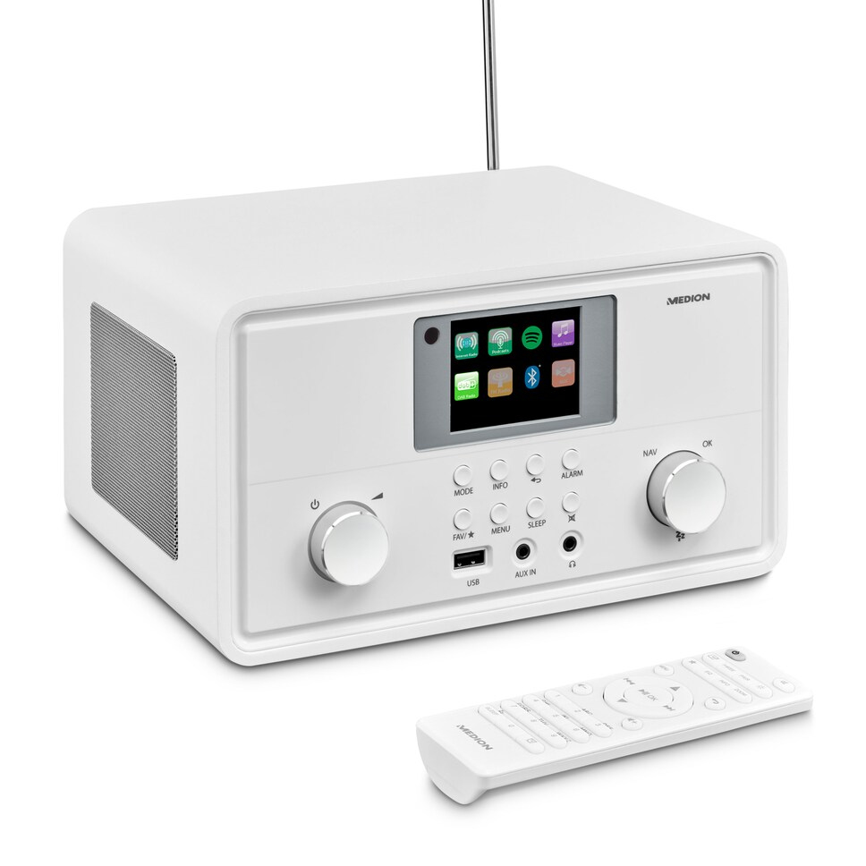 MEDION LIFE P85027 Internet Analog & digital Hvid
