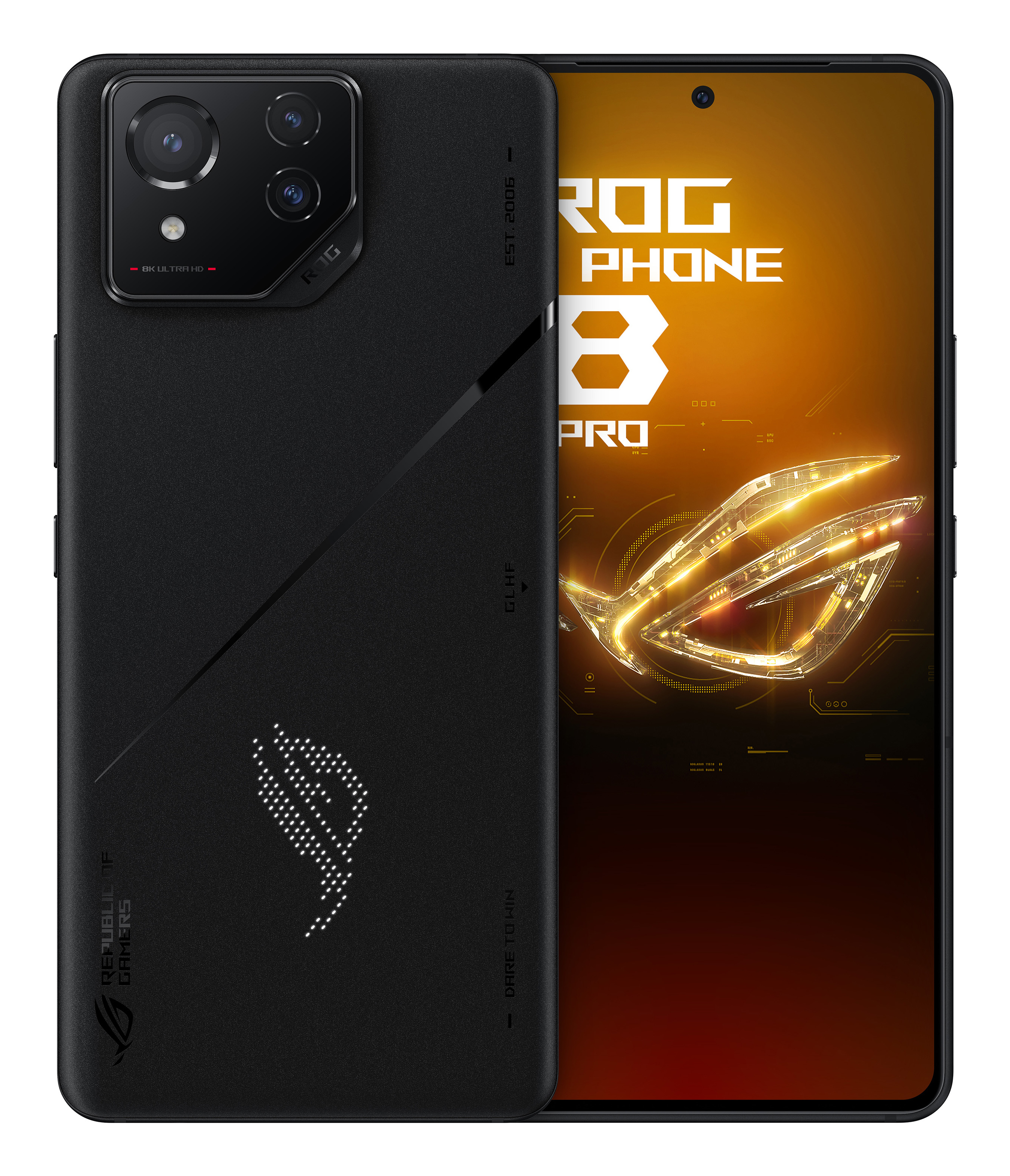 ASUS ROG Phone 8 Pro AI2401-16G512GP 17,2 cm (6.78") Dual SIM Android 14 5G USB Type-C 16 GB 512 GB 5500 mAh Sort