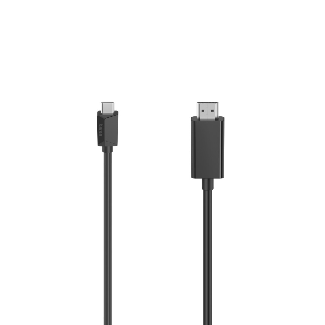 Hama 00200719 USB-kabel 3 m USB C HDMI Type A (Standard) Sort