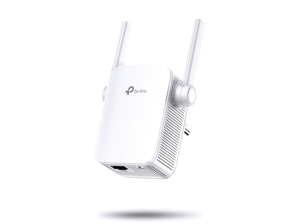TP-Link RE305 netværk forlænger Netværksgentager Hvid 10, 100 Mbit/s