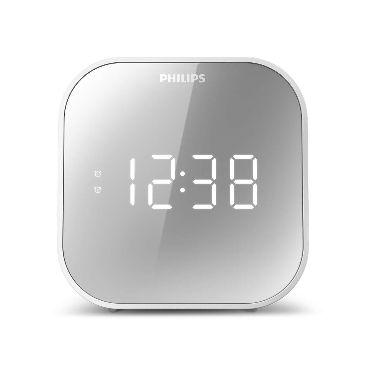 Philips TAR4406/12 vækkeur Digital alarmur Hvid