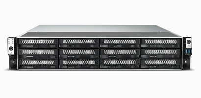 TerraMaster U12-500 Plus NAS Stativ (2U) Intel® Core™ i7 16 GB DDR5 0 TB Grå