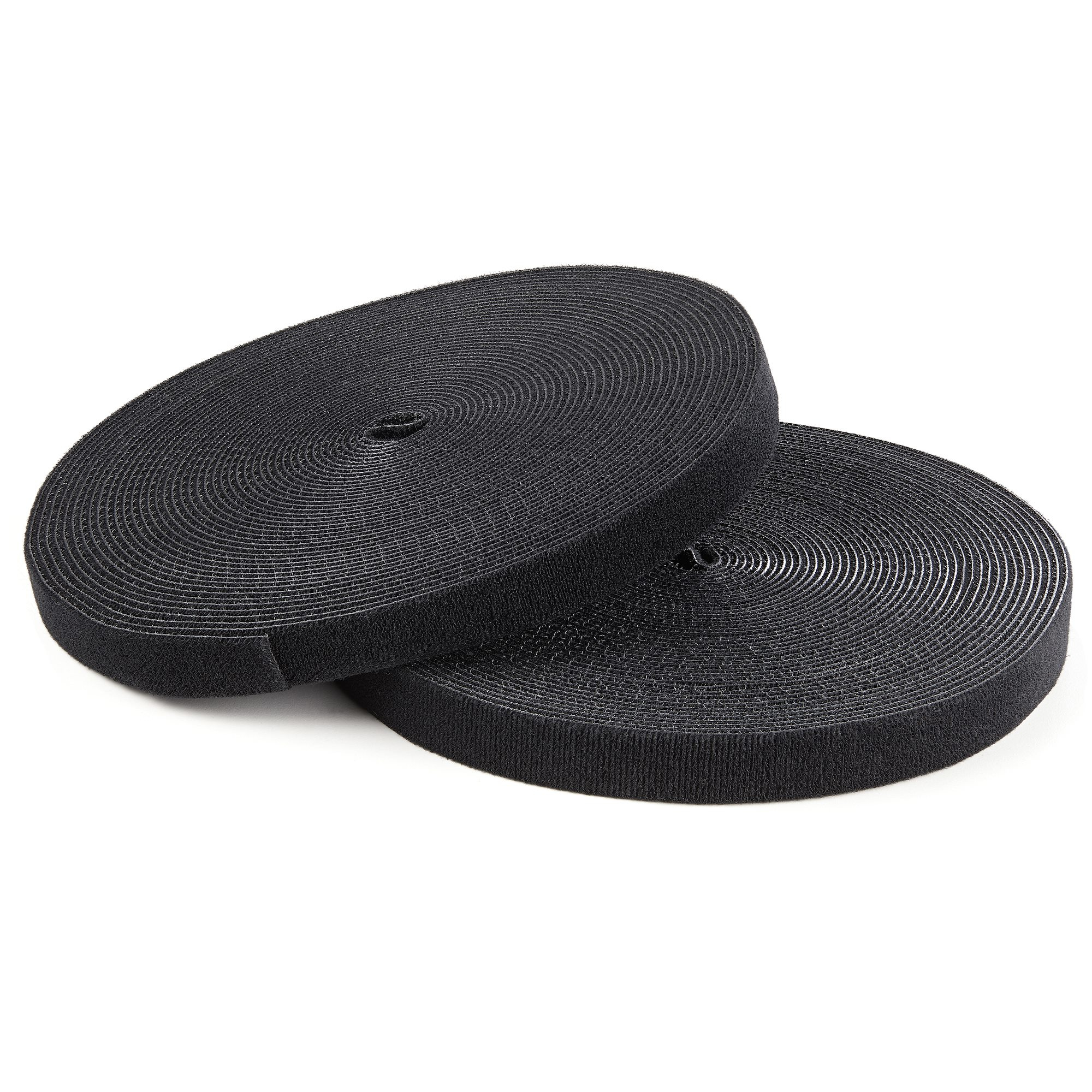StarTech.com HKLP100 kabelsamler Krog og løkke kabelbinder Nylon Sort 1 stk