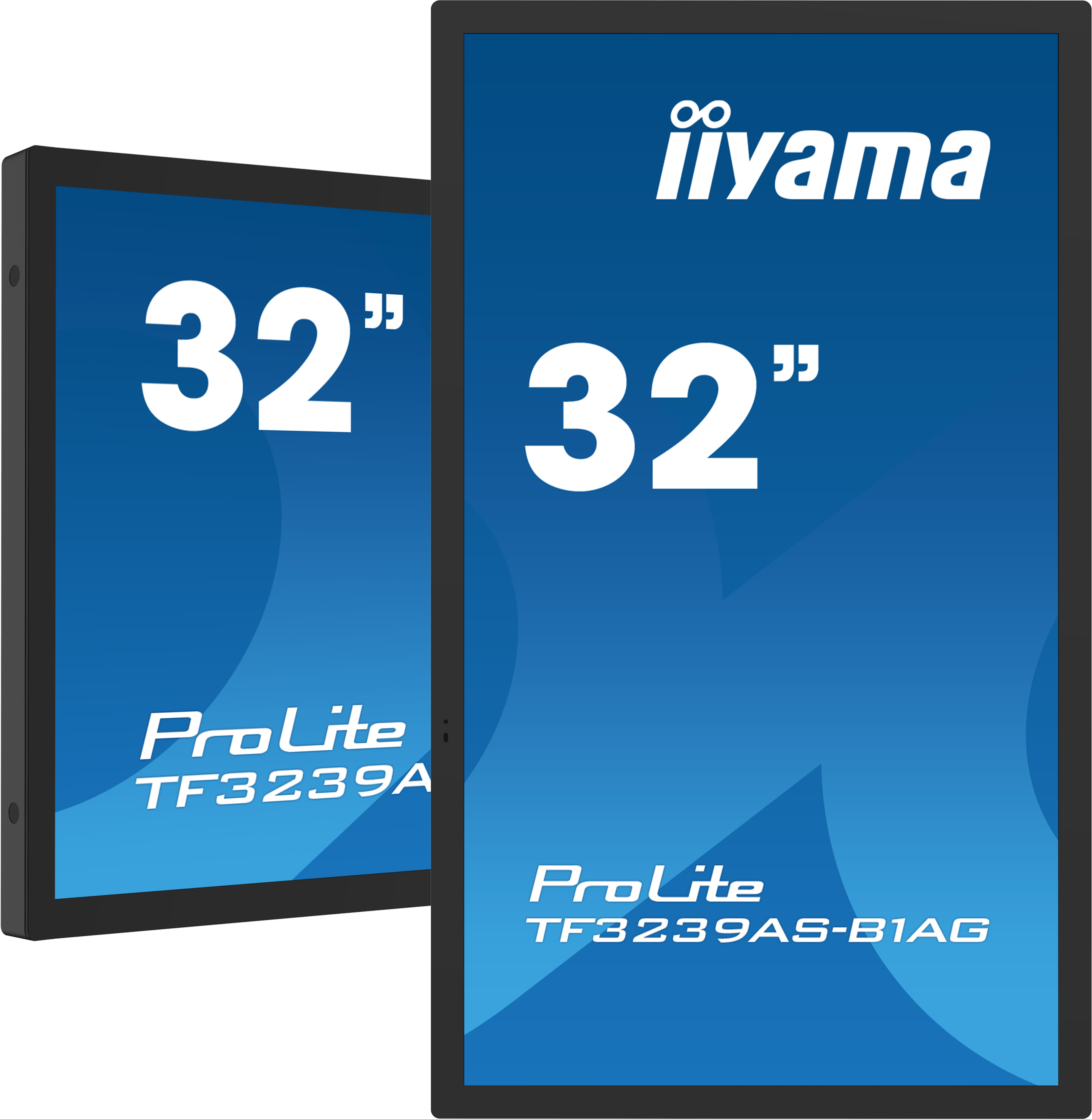 iiyama TF3239AS-B1AG skilte display Digital fladpaneldisplay 80 cm (31.5") LED 500 cd/m² 2.4K Ultra HD Sort Berøringsskærm Indbygget processer Android 24/7