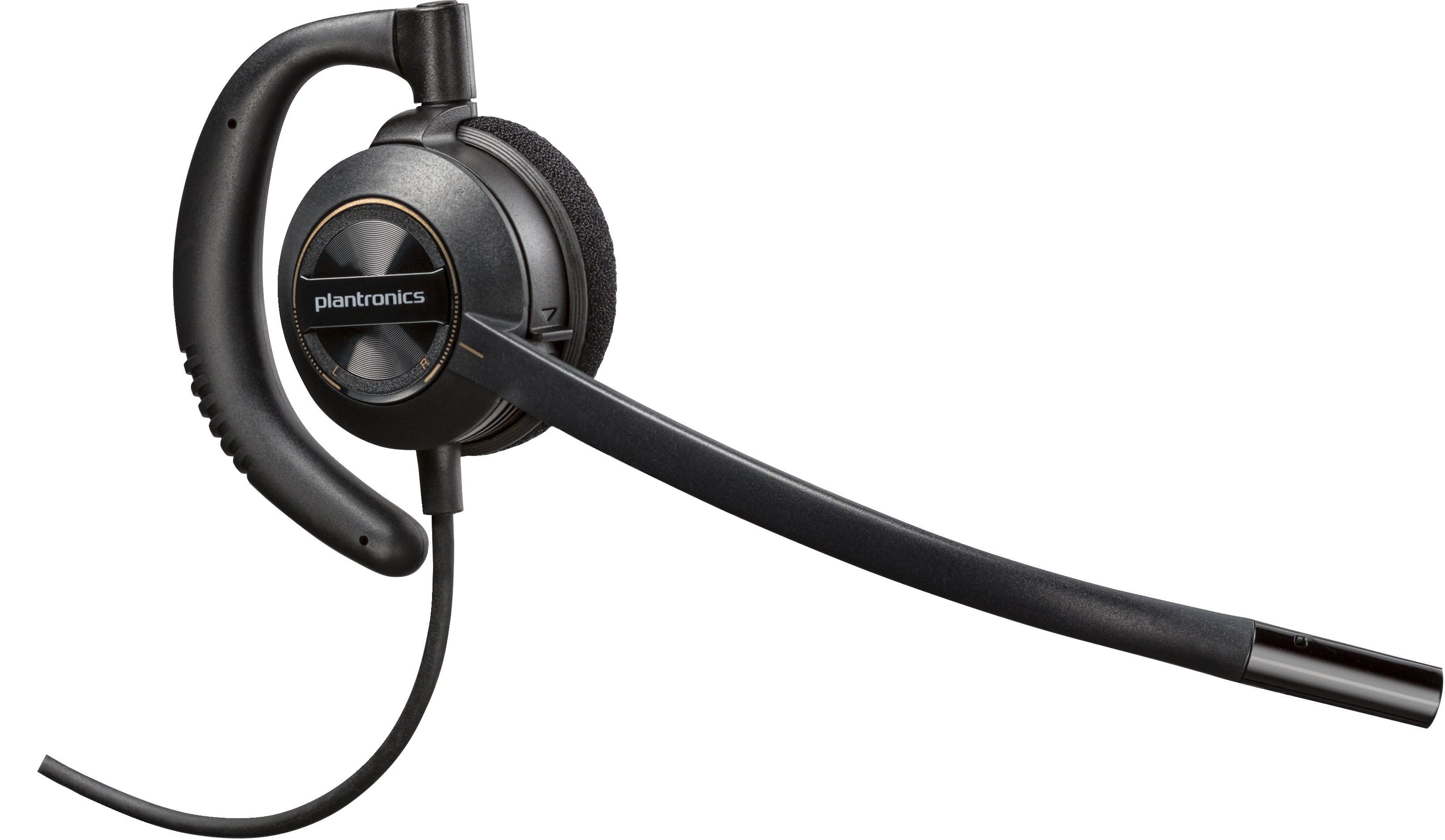 Poly EncorePro 530D med Quick Disconnect Discreet Digital Headset TAA