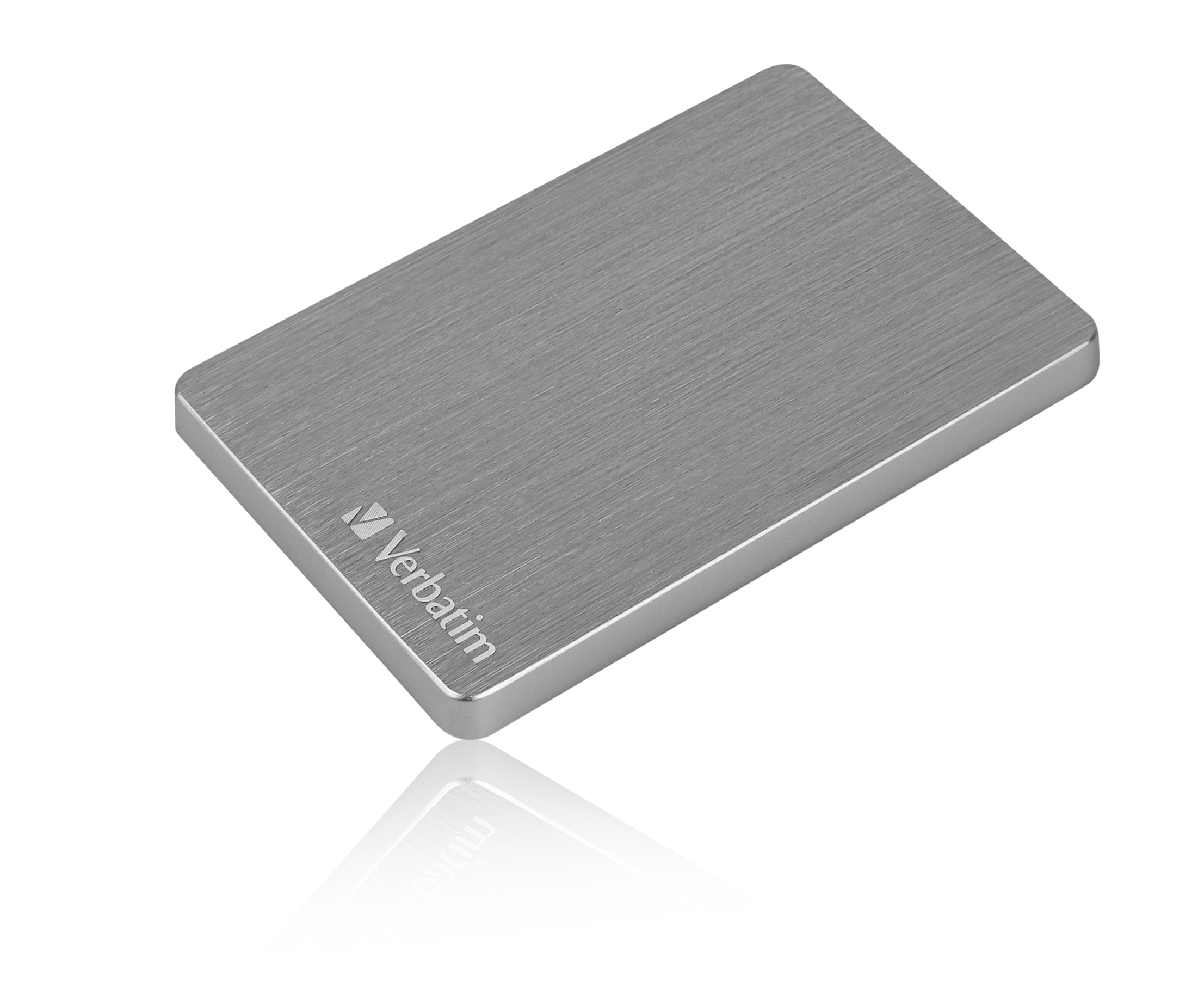 Verbatim Store 'n' Go ALU Slim ekstern harddisk 1 TB 2.5" USB Type-C 3.2 Gen 1 (3.1 Gen 1) Grå