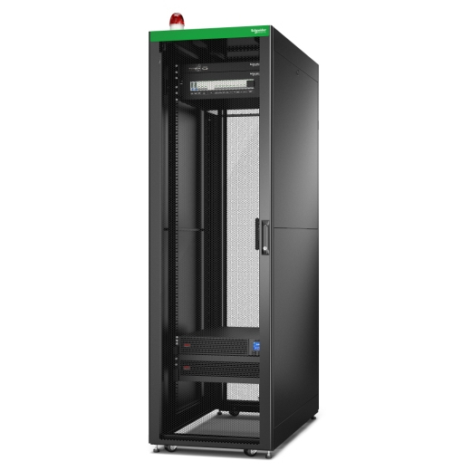 APC EMDC42U6KP2V stativ 42U Fritstående reol Sort