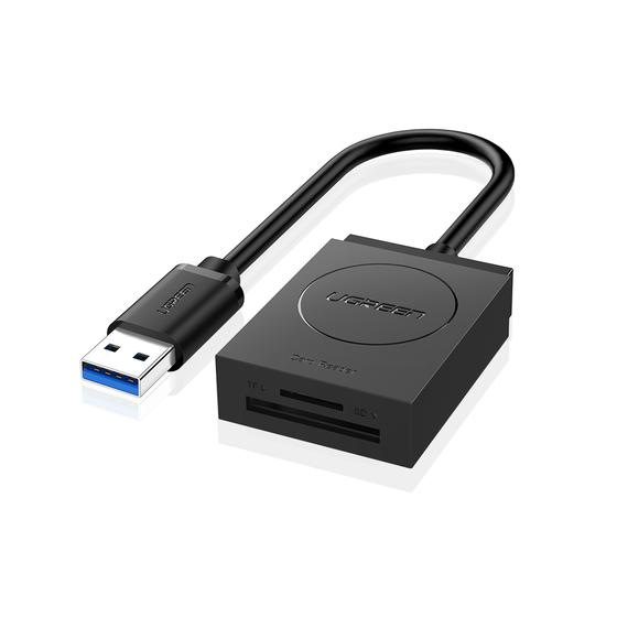 Ugreen 20250 kortlæser USB 3.2 Gen 1 (3.1 Gen 1) Sort