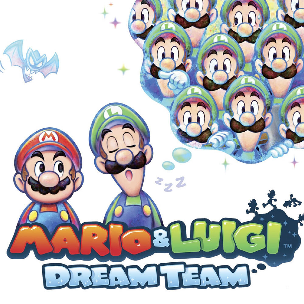 Nintendo Mario & Luigi : Dream Team Bros. - Selects Vælger Tysk, Engelsk, Spansk, Fransk, Italiensk, Hollandsk, Portugisisk, Russisk Nintendo 3DS