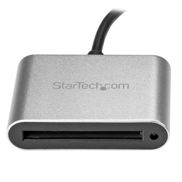StarTech.com CFASTRWU3C kortlæser USB 3.2 Gen 1 (3.1 Gen 1) Type-C Sort, Sølv