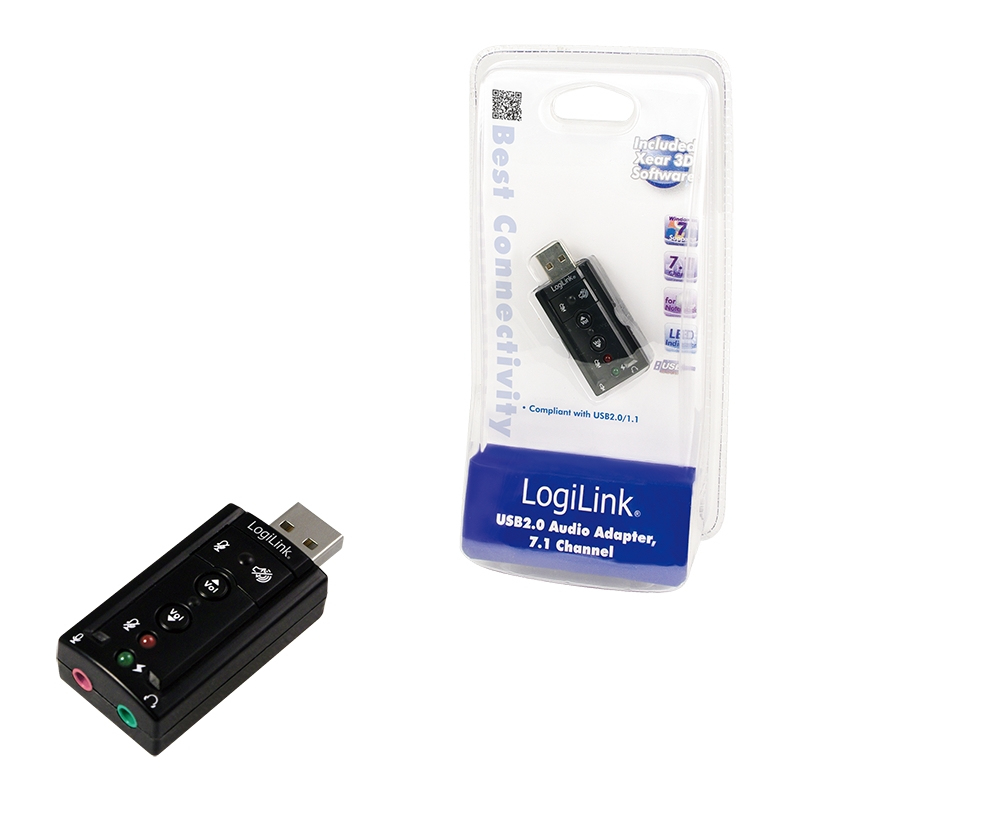 LogiLink USB Soundcard 7.1 kanaler
