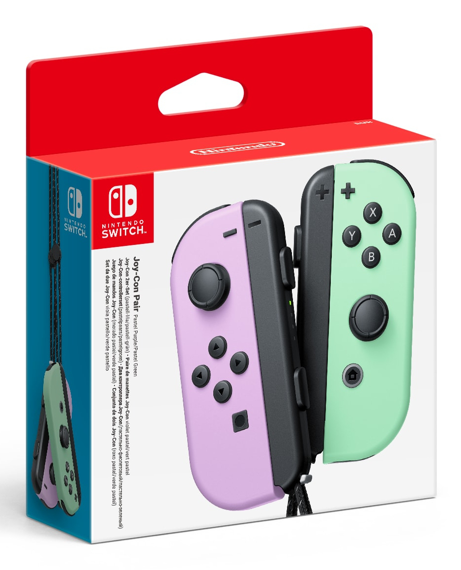 Nintendo 10011584 spil-controller Grøn, Lilla Bluetooth Gamepad Analog/digital Nintendo Switch, Nintendo Switch OLED