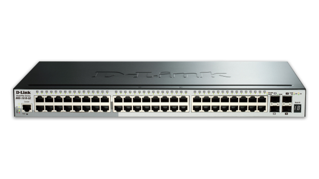 D-Link DGS-1510-52X netværksswitch Administreret L3 Gigabit Ethernet (10/100/1000) 1U Sort