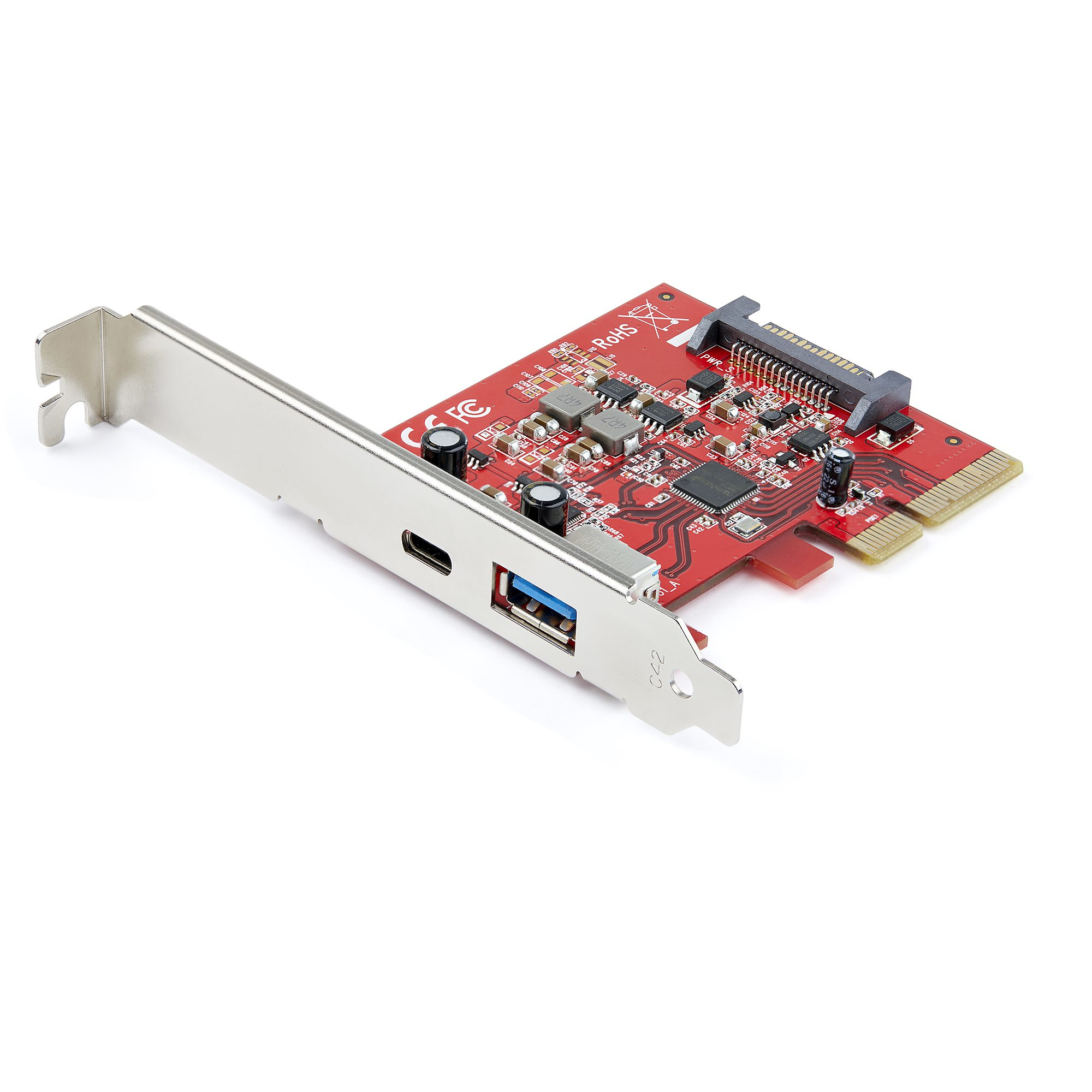 StarTech.com PEXUSB311AC3 interface-kort/adapter Intern USB 3.2 Gen 2 (3.1 Gen 2)