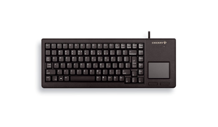 CHERRY XS Touchpad tastatur Universel USB QWERTZ Tysk Sort