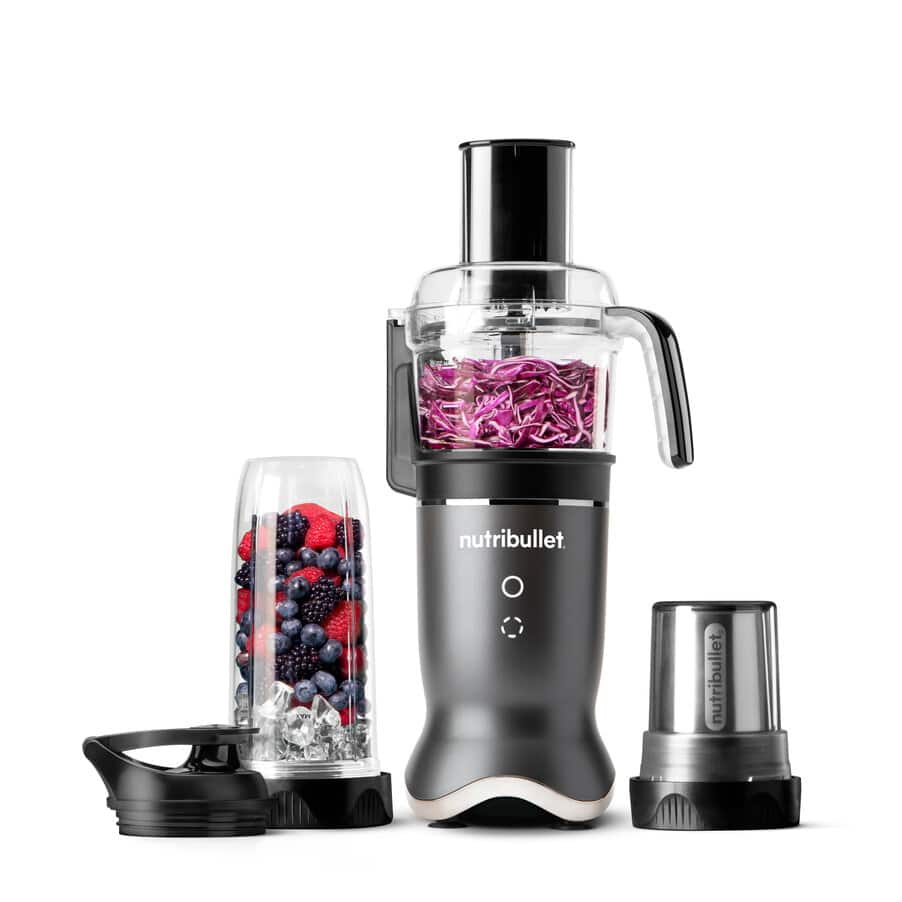 NutriBullet NB1224DG 0,9 L Bordplade blender 1200 W Mørkegrå