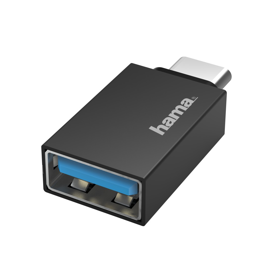 Hama 00200311 kabel kønsskifter USB Type-C USB Type-A Sort