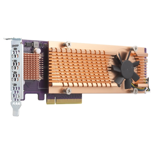 QNAP QM2-4P-384 interface-kort/adapter Intern PCIe