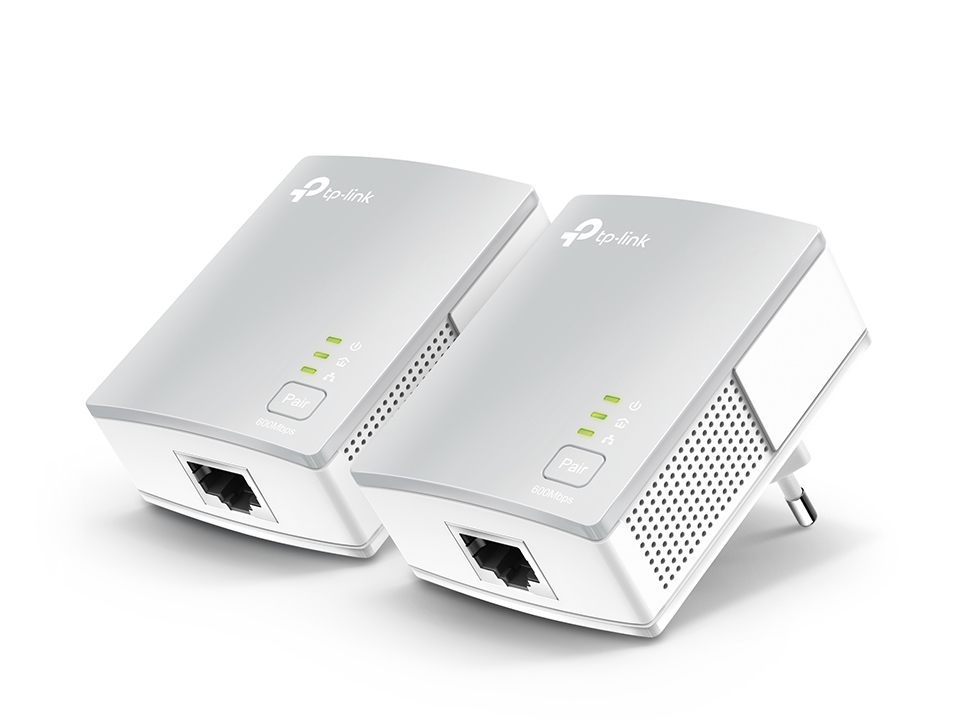 TP-Link TL-PA4010KIT 600 Mbit/s Ethernet LAN Hvid 2 stk