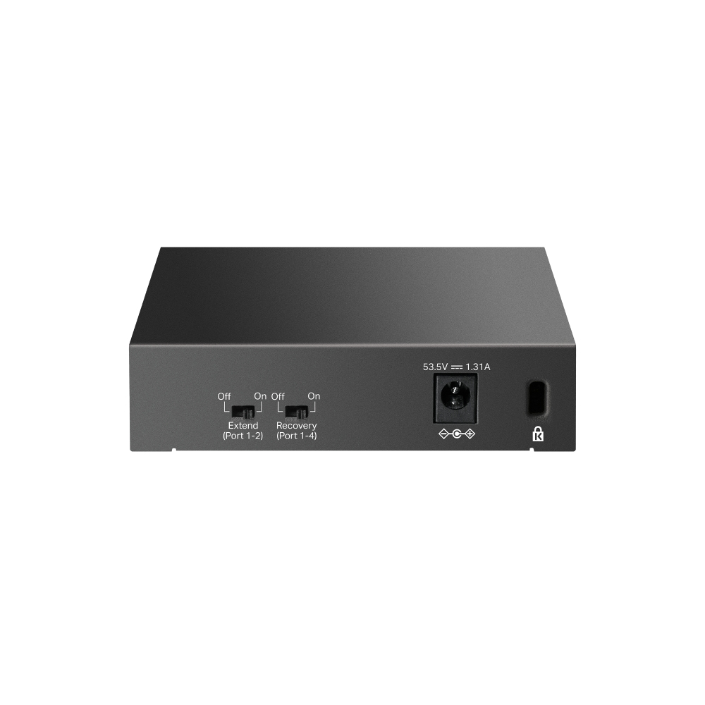 TP-Link LiteWave LS105GP netværksswitch Ikke administreret Gigabit Ethernet (10/100/1000) Strøm over Ethernet (PoE) Sort