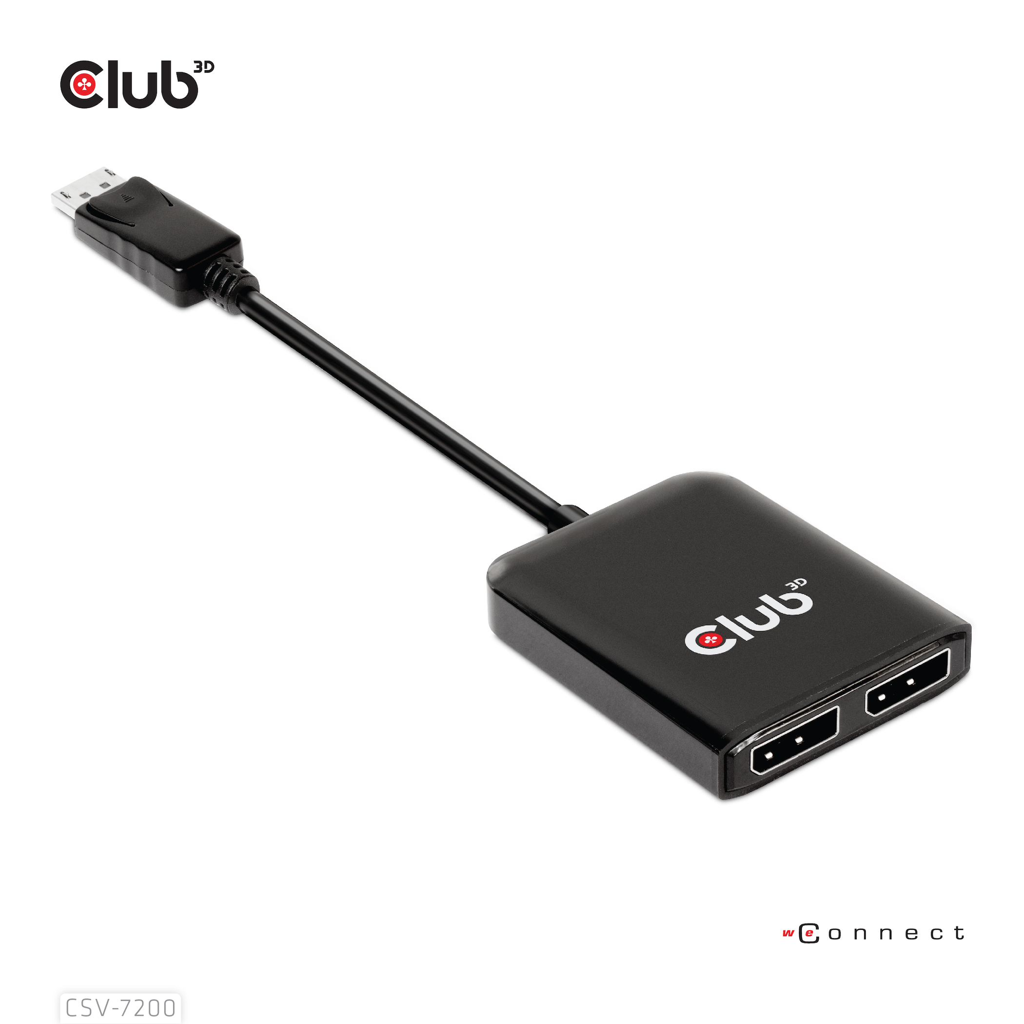 CLUB3D CSV-7220 videokabel adapter 1 m DisplayPort HDMI + DisplayPort Grå