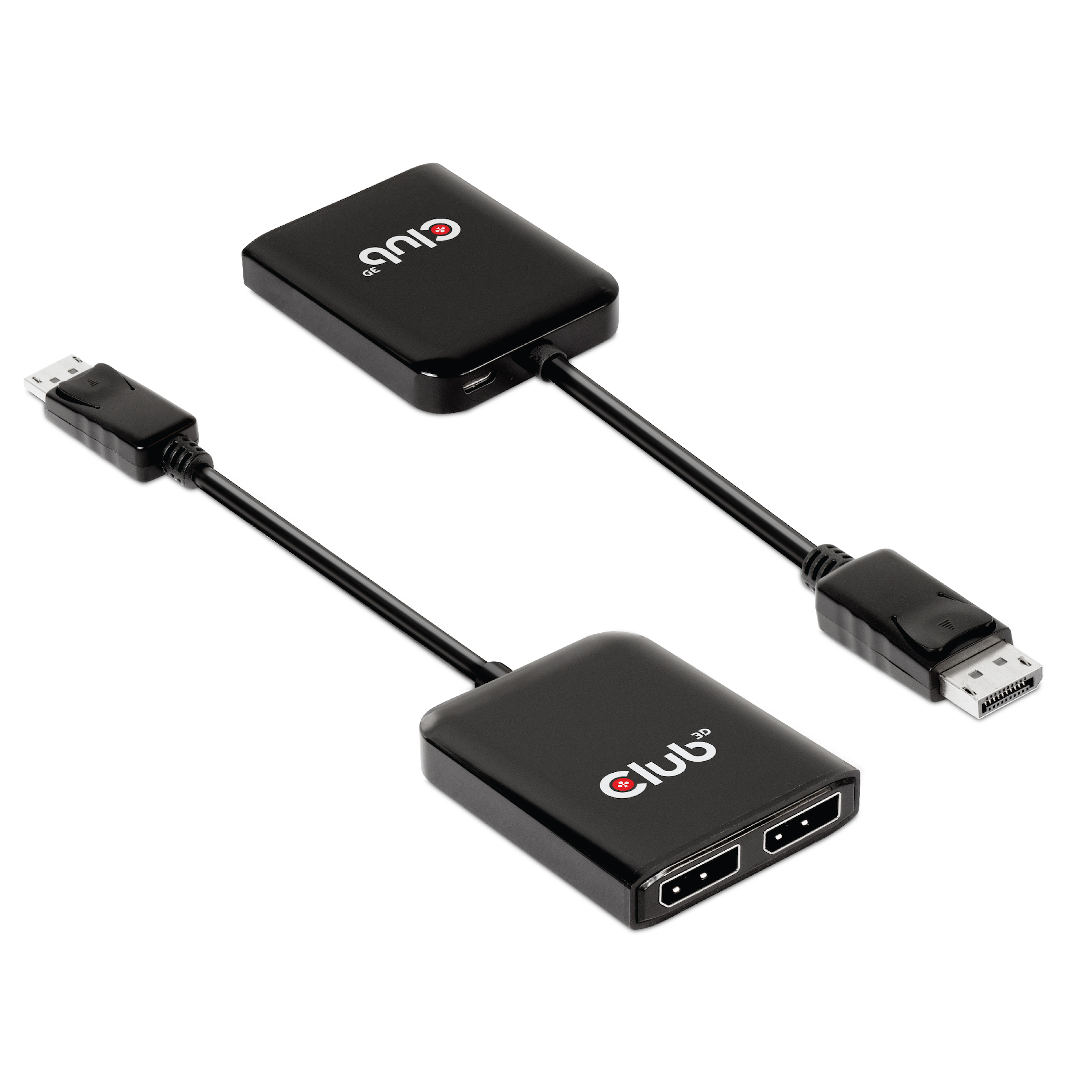 CLUB3D CSV-7220 videokabel adapter 1 m DisplayPort HDMI + DisplayPort Grå