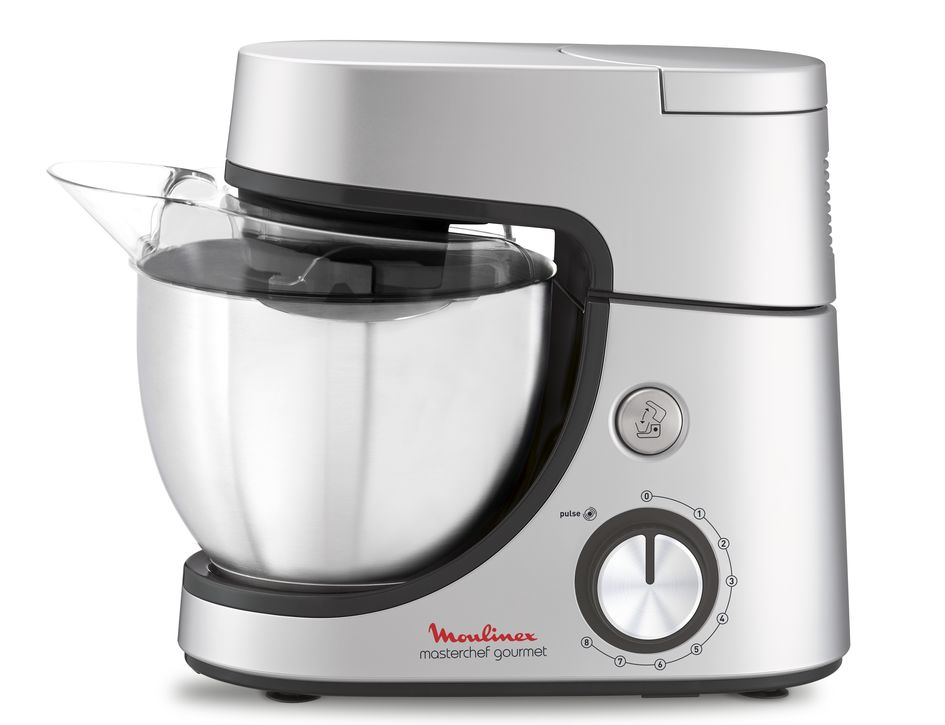 Moulinex QA519D foodprocessor 1100 W 4,6 L Sølv Indbyggede vægte