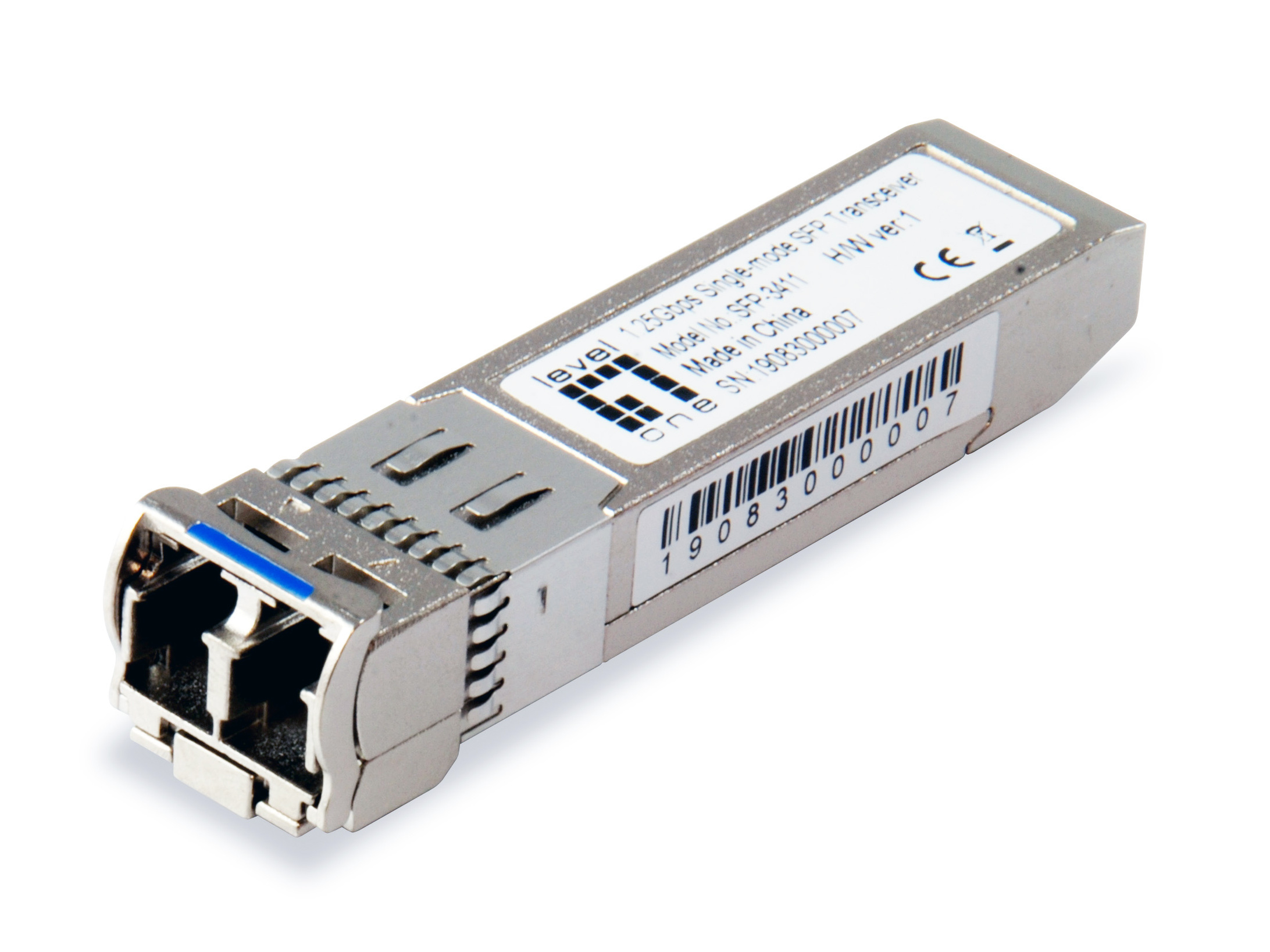 LevelOne SFP-3411 modul til netværksmodtager Fiberoptisk 1250 Mbit/s 1310 nm