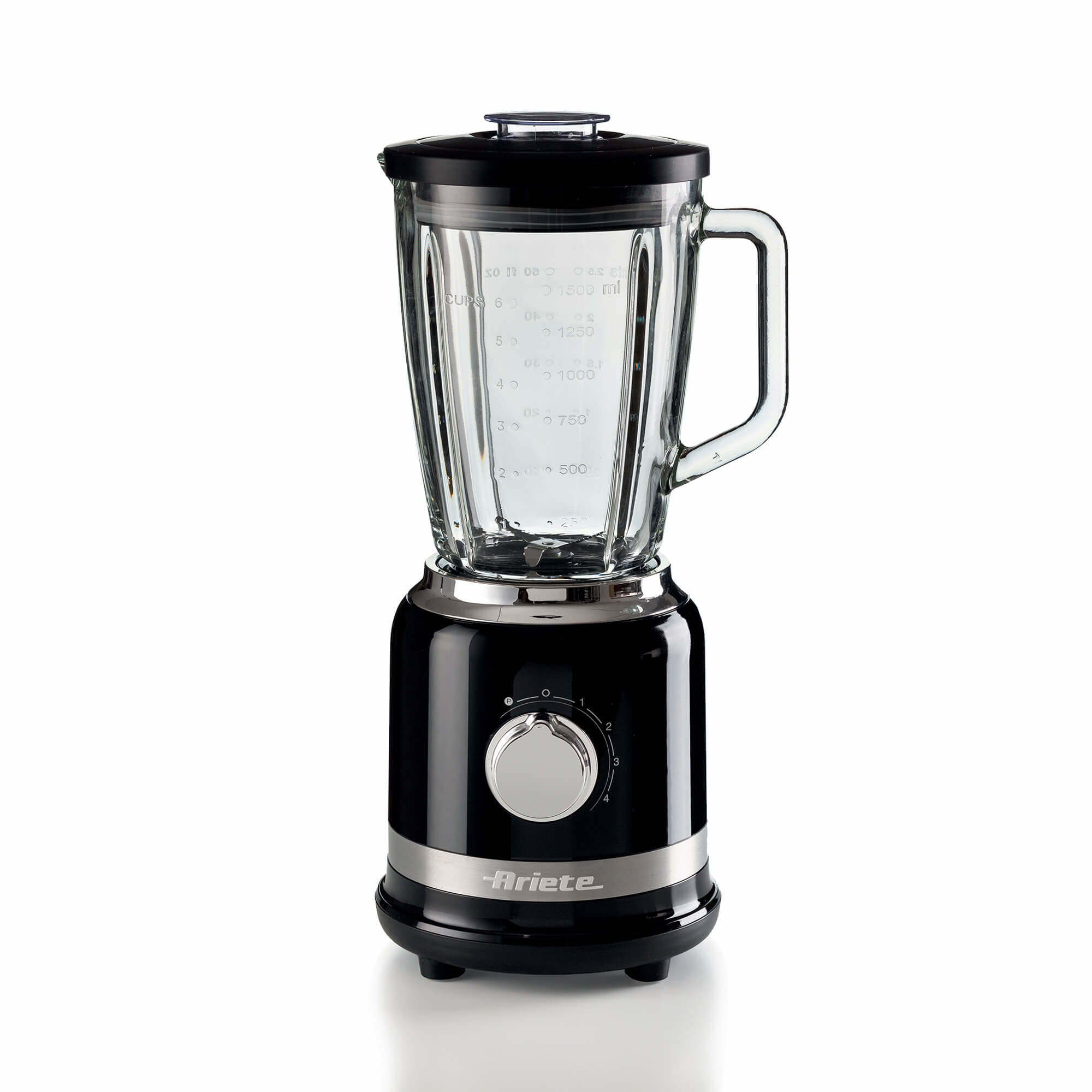 Ariete 0585/02 1,5 L Bordplade blender 1000 W Sort, Rustfrit stål