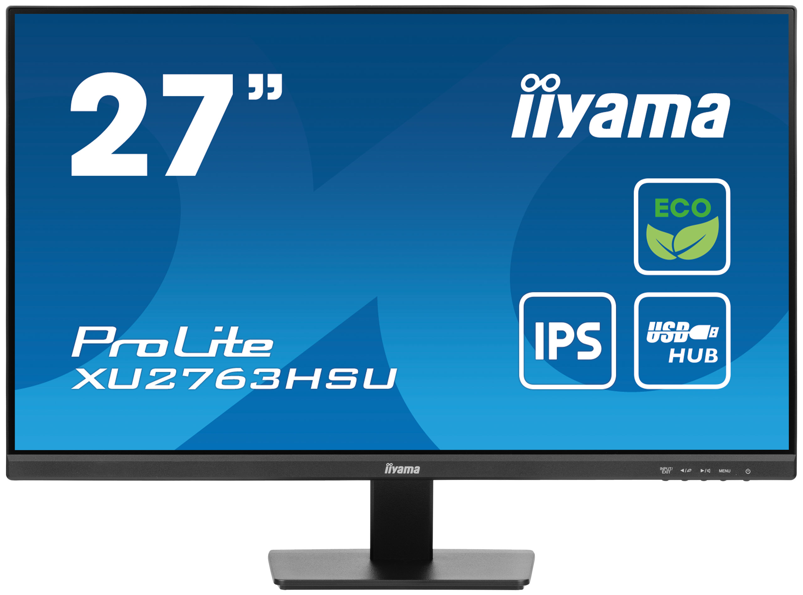 iiyama ProLite XU2763HSU-B1 computerskærm 68,6 cm (27") 1920 x 1080 pixel Fuld HD LED Sort