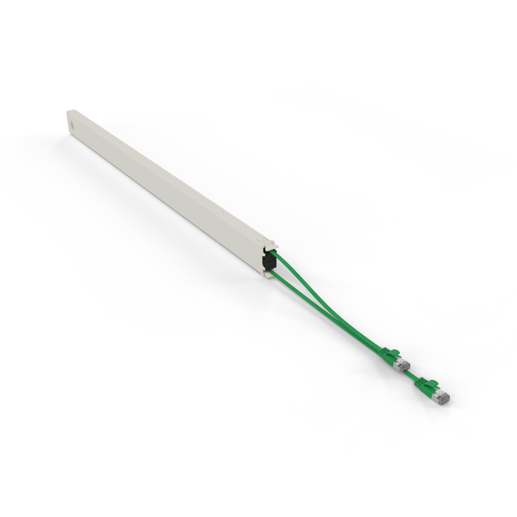 PATCHBOX CONE46STPGR netværkskabel Grøn 2,5 m Cat6a U/FTP (STP)