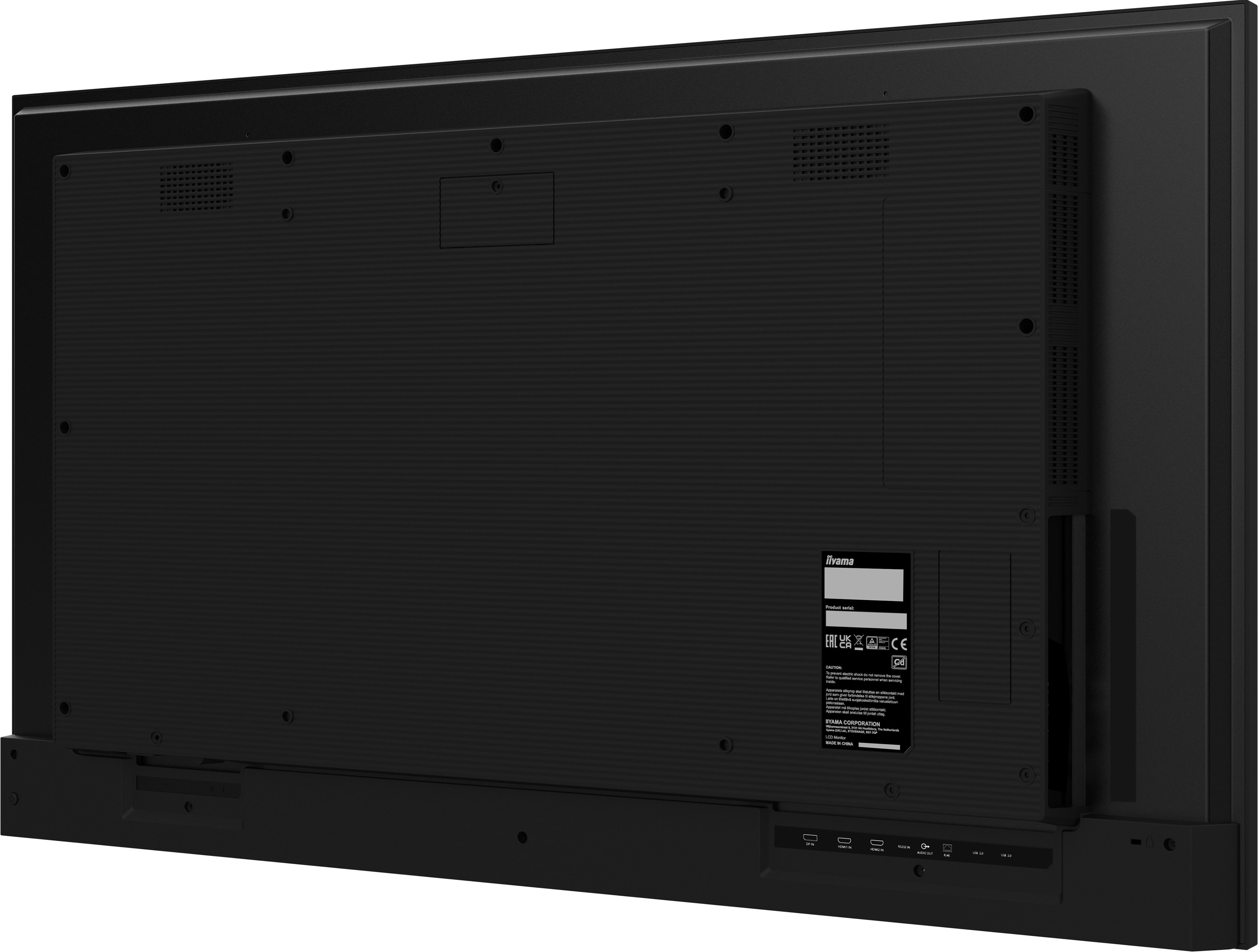 iiyama LH5065UHSB-B1AG skilte display Digital fladpaneldisplay 125,7 cm (49.5") LCD Wi-Fi 800 cd/m² 4K Ultra HD Sort Indbygget processer Android 11 24/7