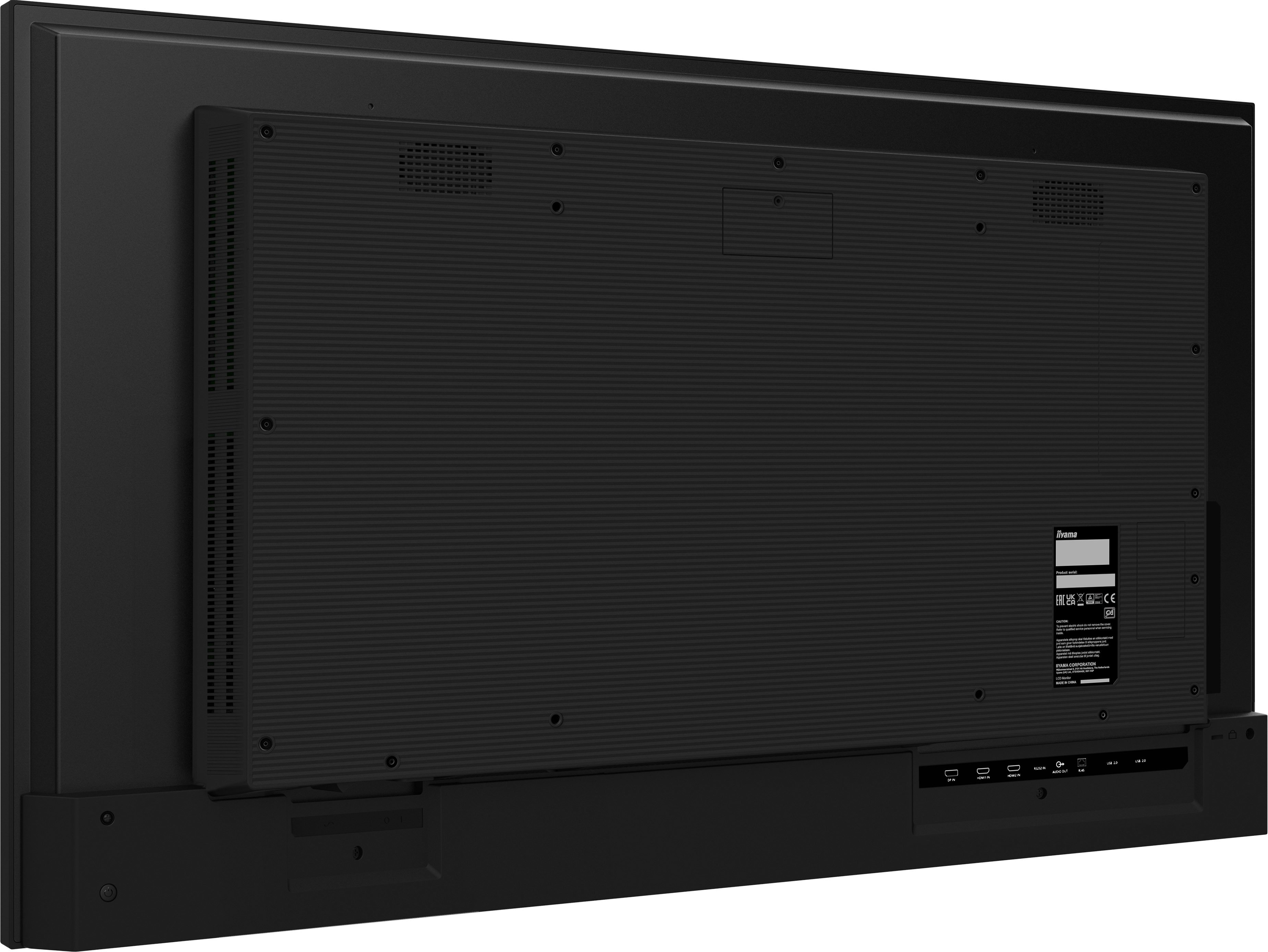 iiyama LH5065UHSB-B1AG skilte display Digital fladpaneldisplay 125,7 cm (49.5") LCD Wi-Fi 800 cd/m² 4K Ultra HD Sort Indbygget processer Android 11 24/7