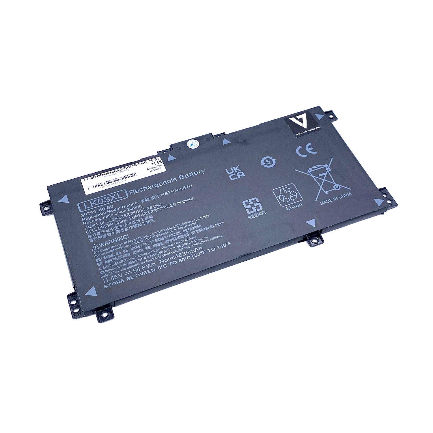 V7 H-916814-855-V7E laptop reservedel Batteri
