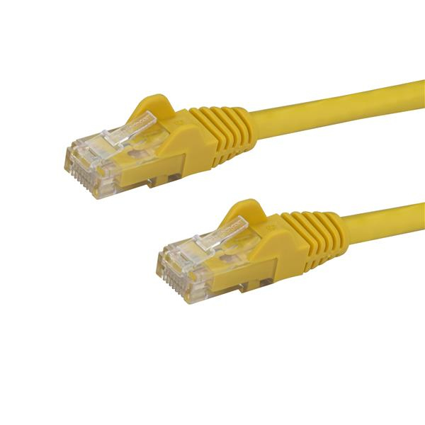 StarTech.com N6PATC10MYL netværkskabel Gul 10 m Cat6 U/UTP (UTP)